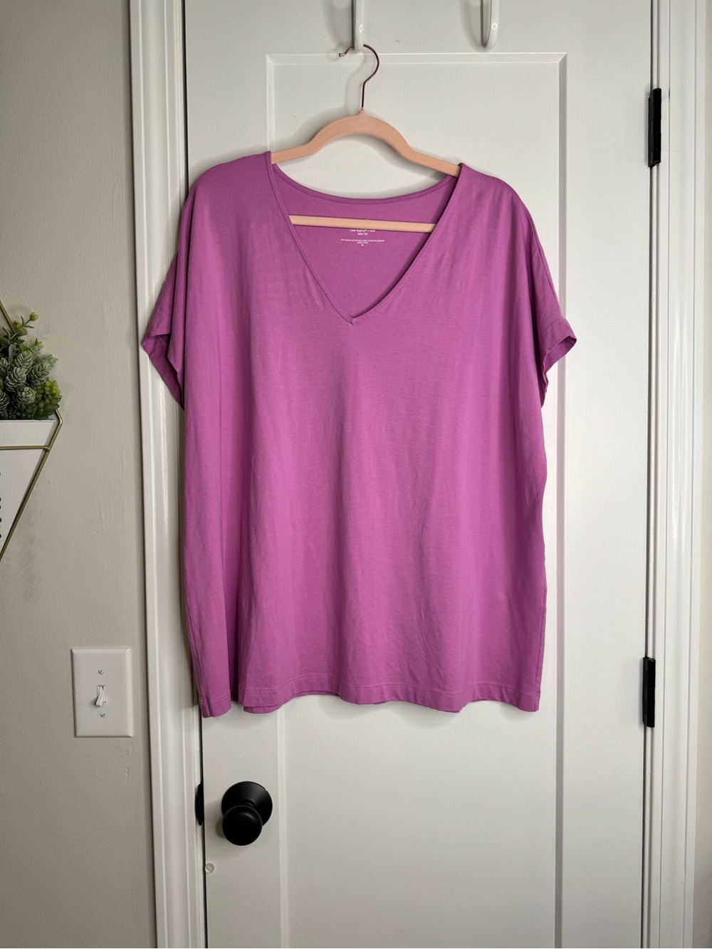 J. Jill V-Neck Luxe Supima Tee